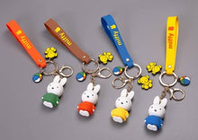 Load image into Gallery viewer, Miffy Charaters Figure Key Holder-Bag Charm, Gift Key Ring
