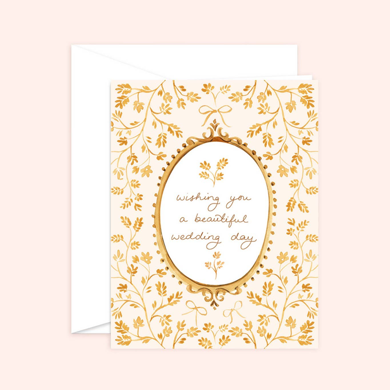 Ornate Wedding Day Card