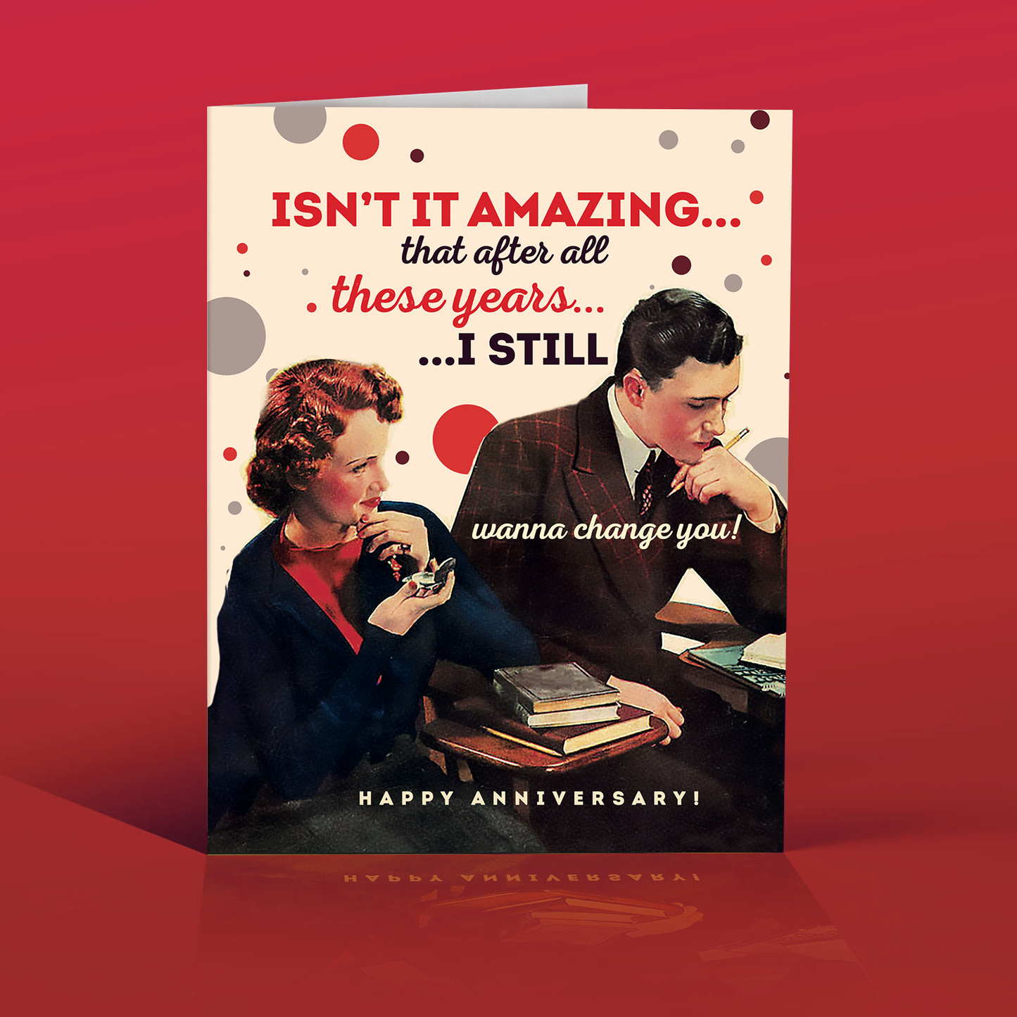 CHANGE YOU love card