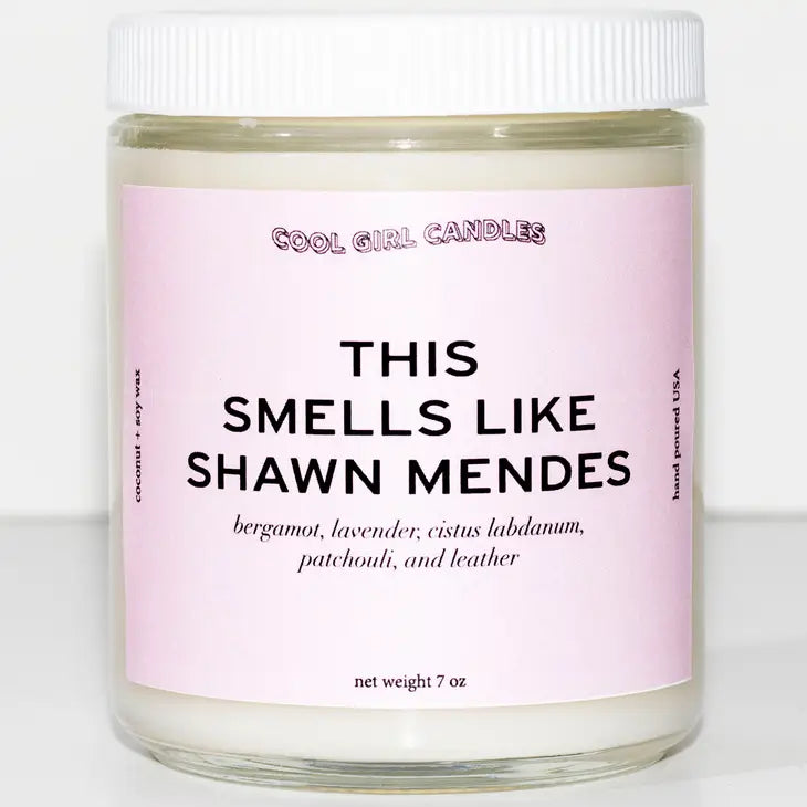 This Smells Like Shawn Mendes Candle