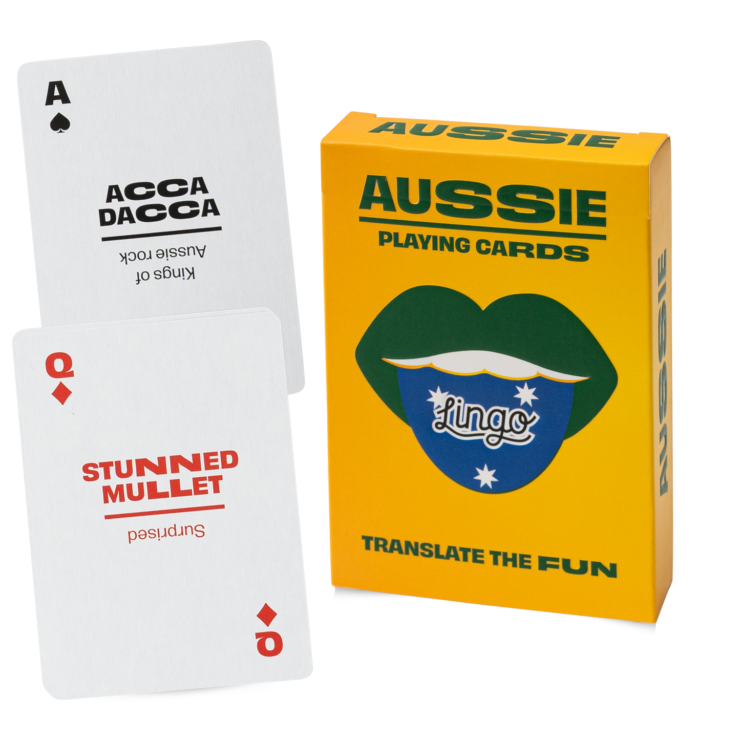 Aussie Slang Travel Playing Cards