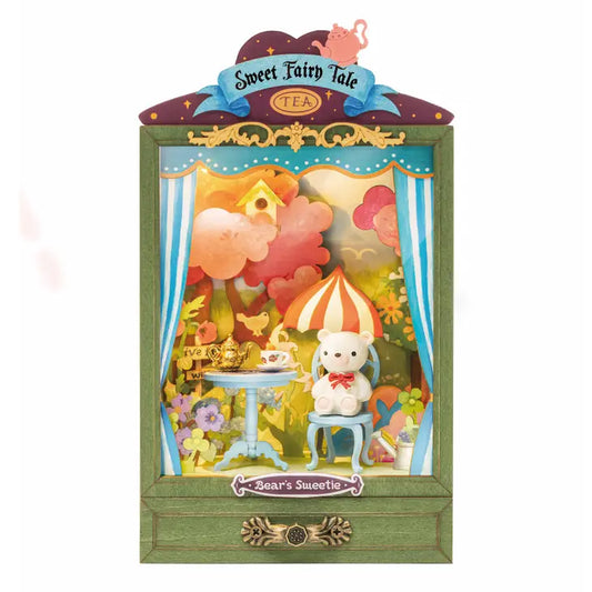 Diy Miniature House (Theater Box) Kit: Bear's Sweetie