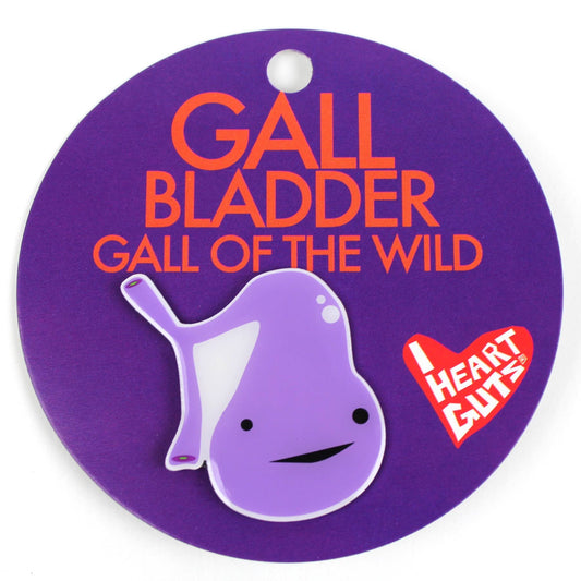 Gallbladder Lapel Pin - Gall of the Wild