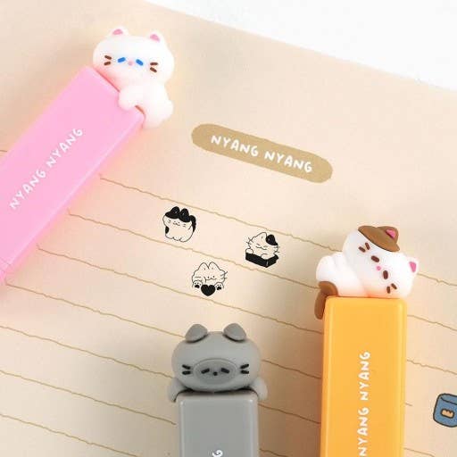 Nyangnyang Mini Stamp  Cute Cat-Themed Stamps