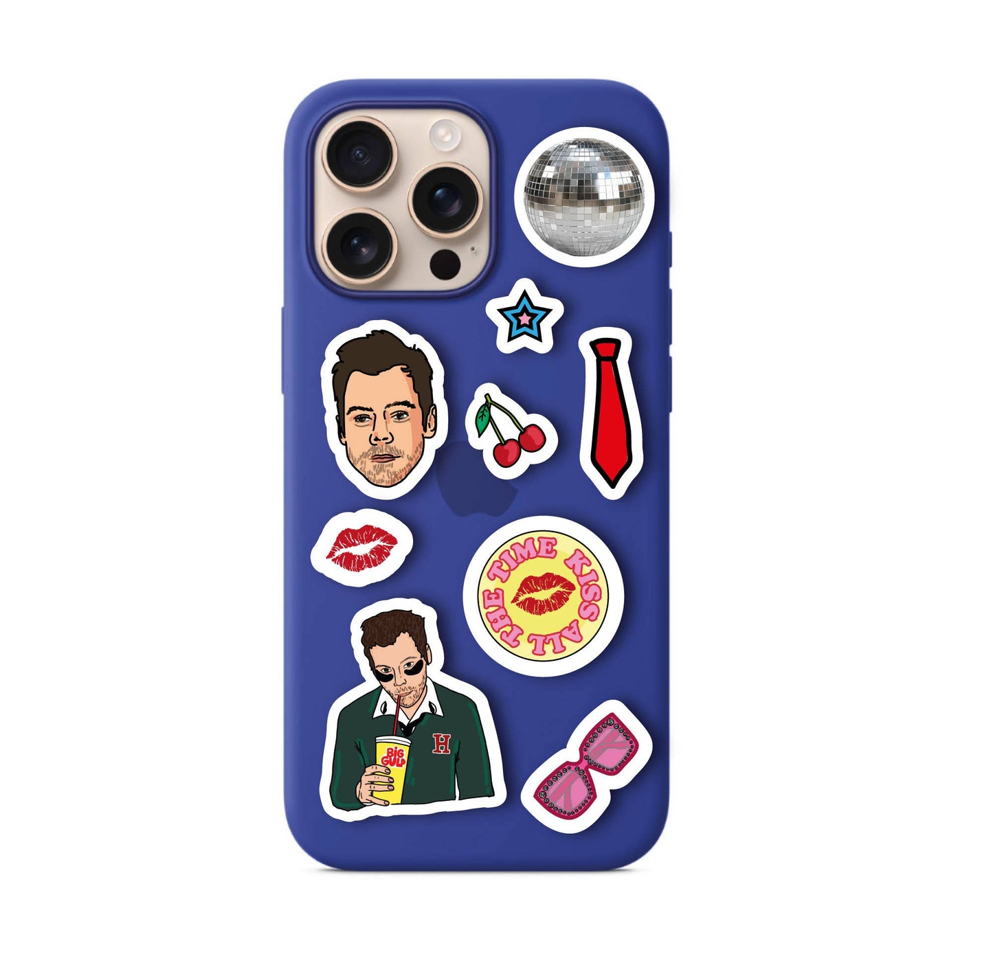 Kiss And Disco A5 Sticker Sheet