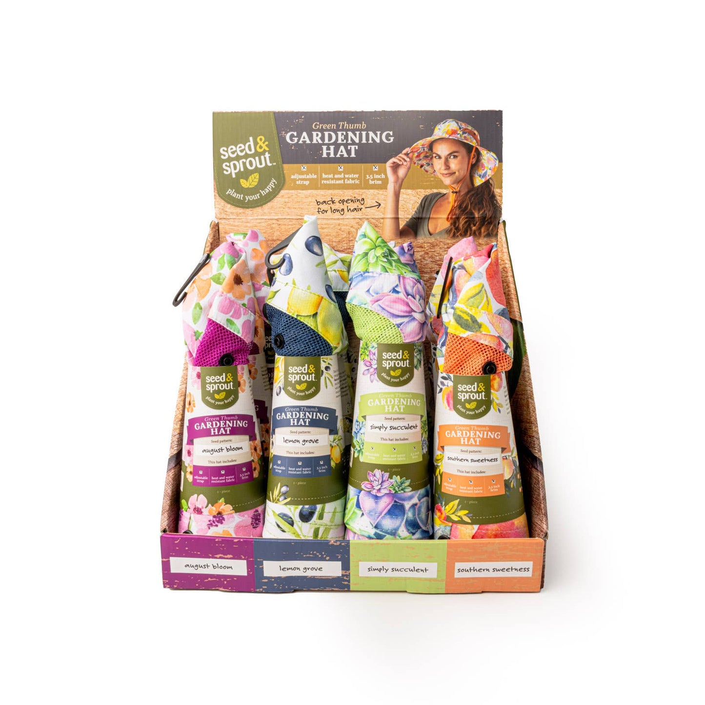 Seed & Sprout Gardening Hat Assortment
