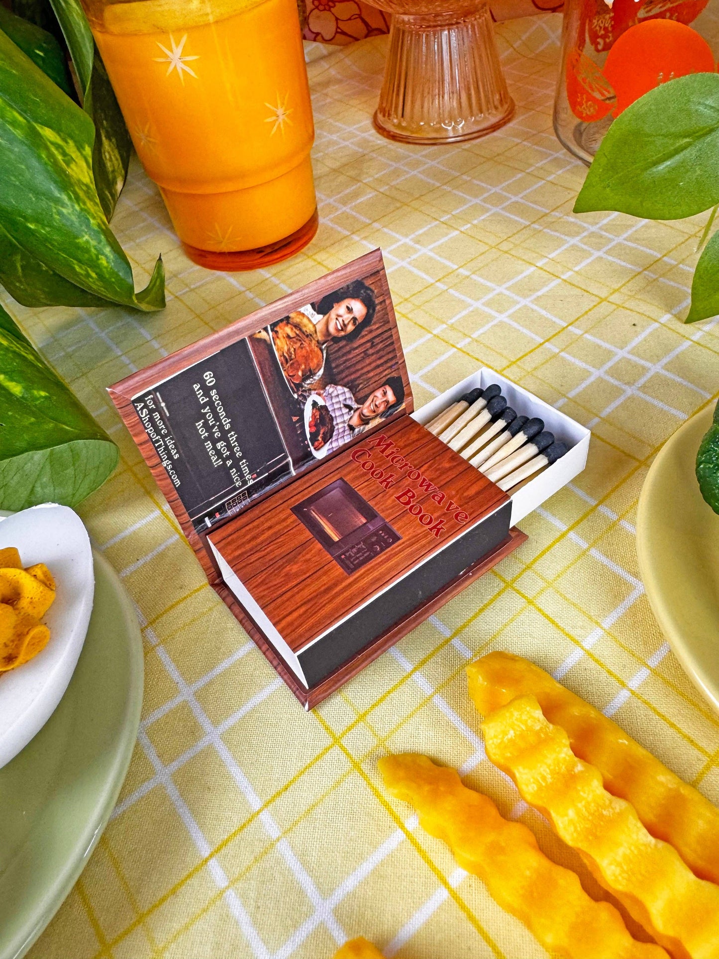 Microwave Cookbook Matches