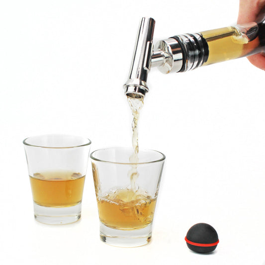 Microphone bottle cap and spout