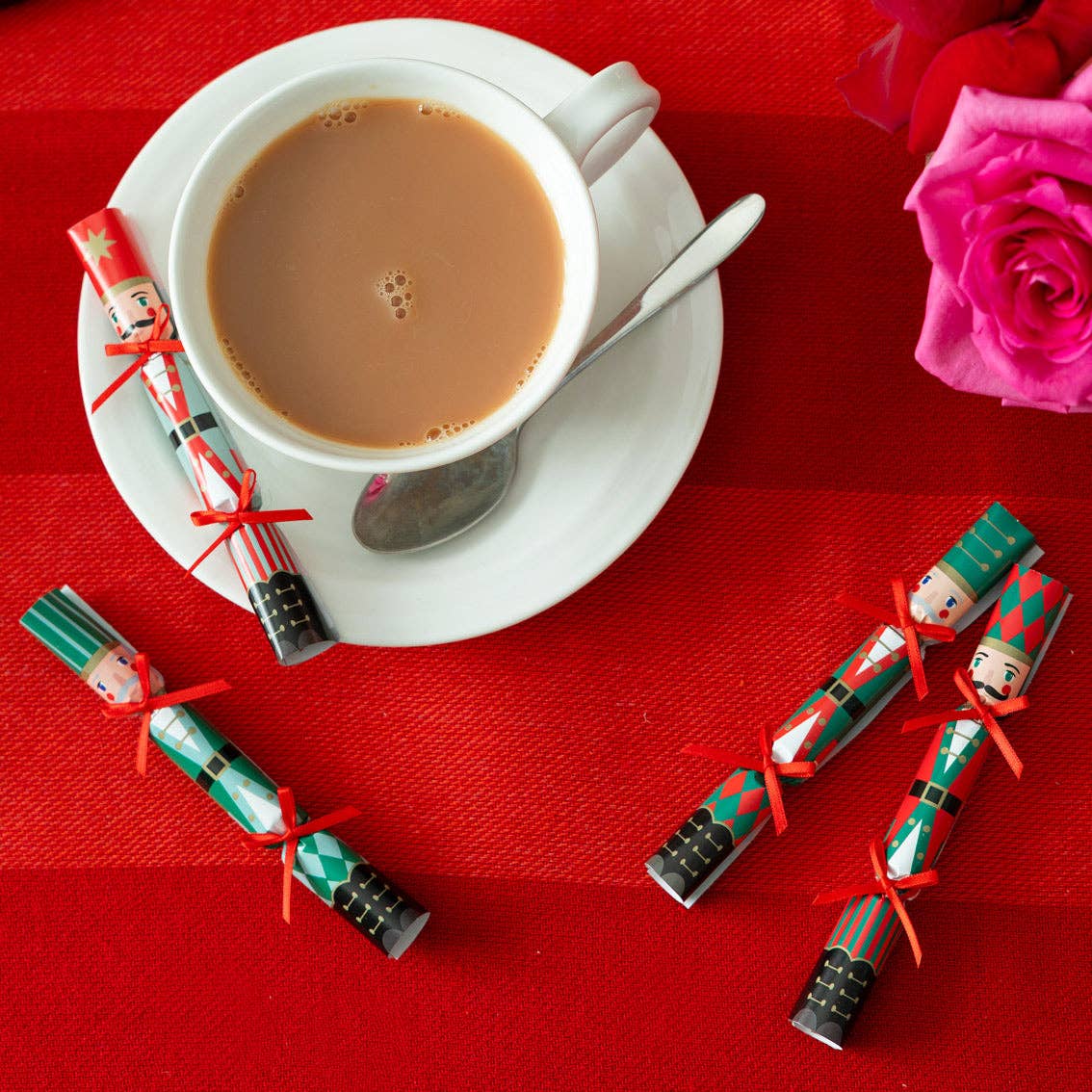 Nutcracker Christmas Saucer Crackers