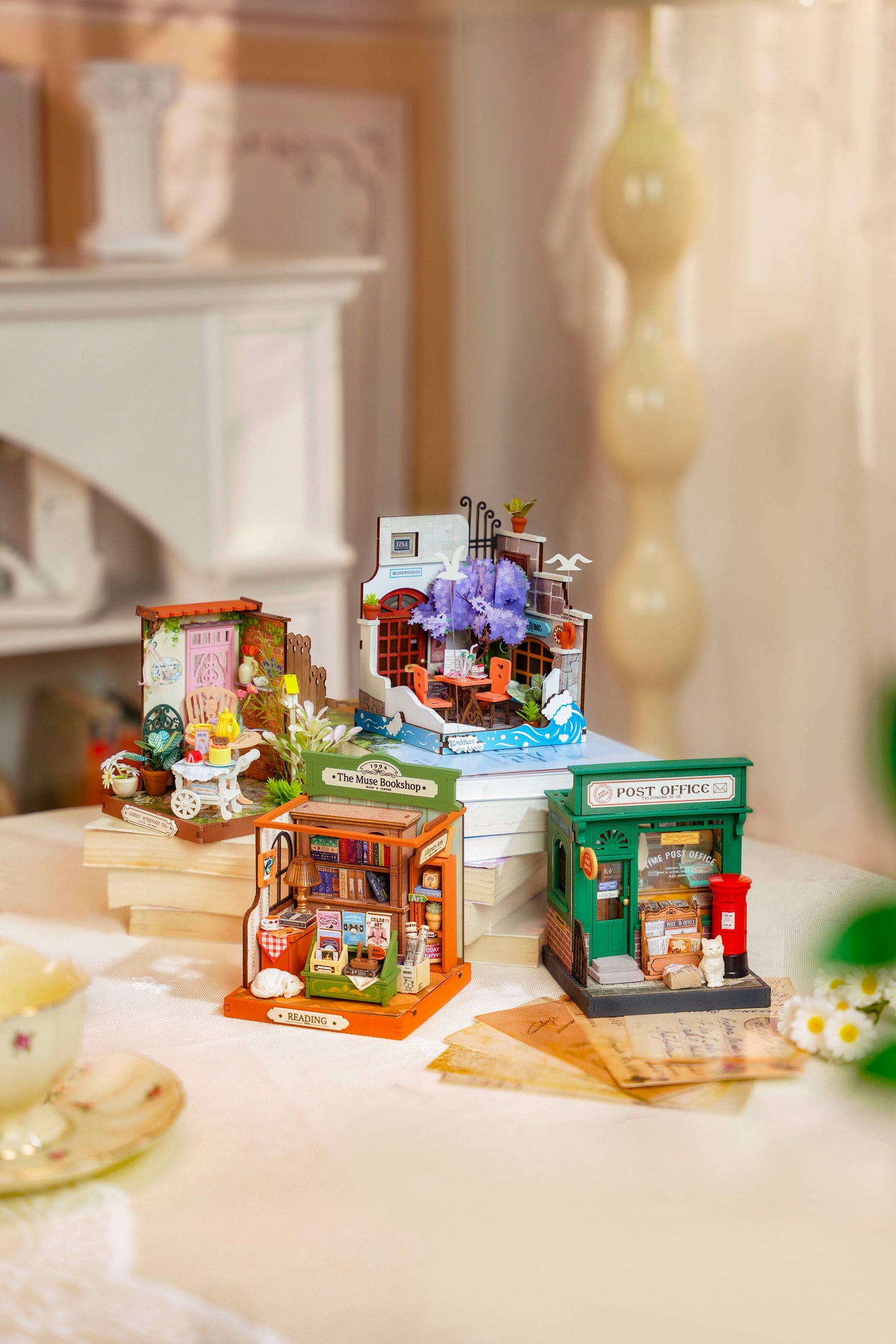 DIY Miniature House Kit: The Muse Bookshop