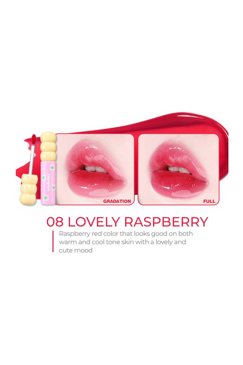 Lovely Raspberry Fruit Glass Tint