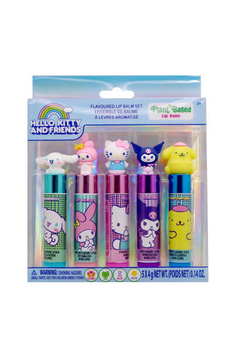 Hello Kitty & Friends Lip Balm Set - Front & Company: Gift Store