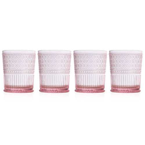 Claro Blush Acrylic Double Old Fashion - Front & Company: Gift Store