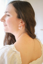 Load image into Gallery viewer, Flora Hoop in Carnation Pink
