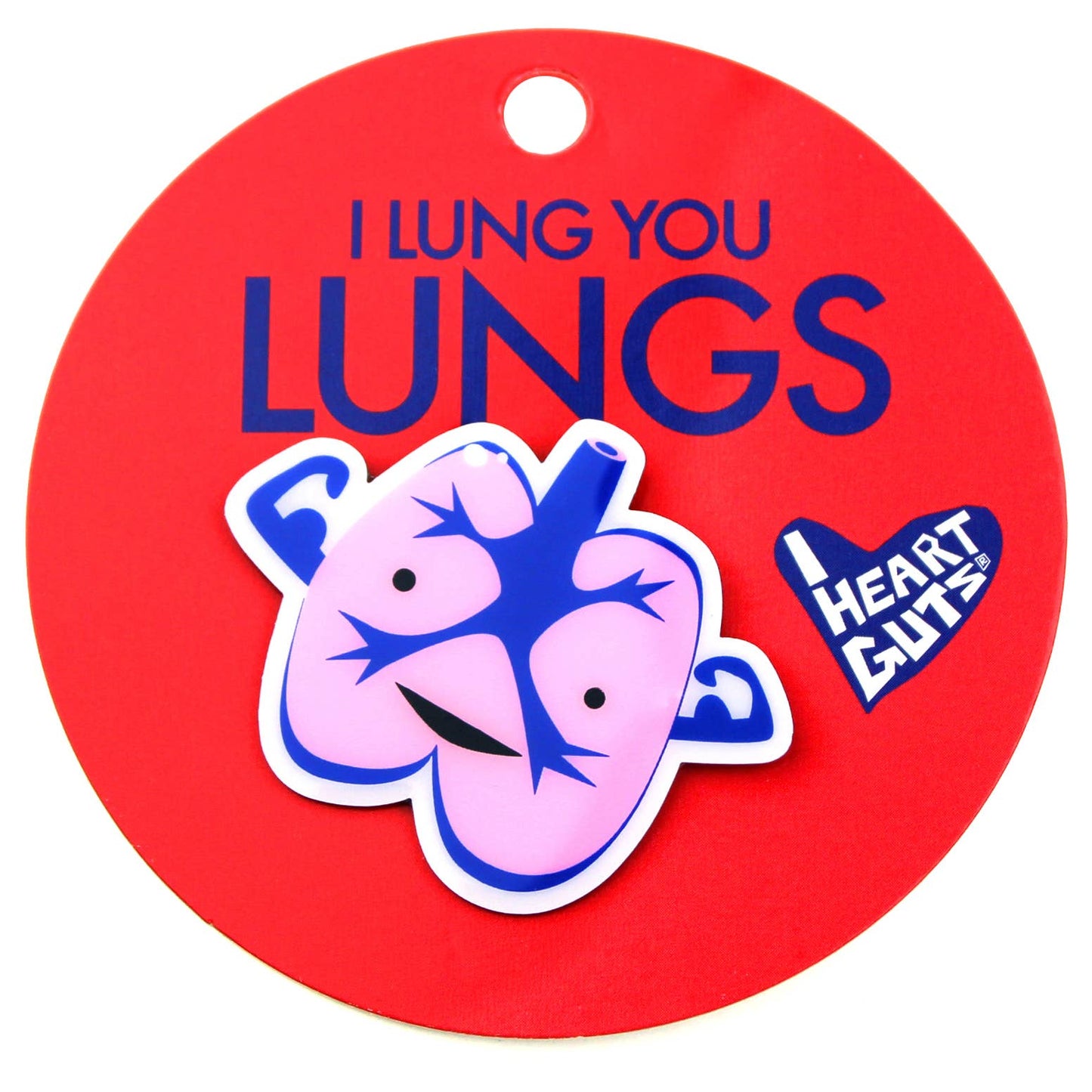 Lungs Lapel Pin - I Lung You