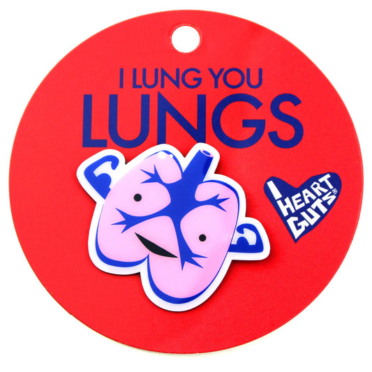 Lungs Lapel Pin - I Lung You