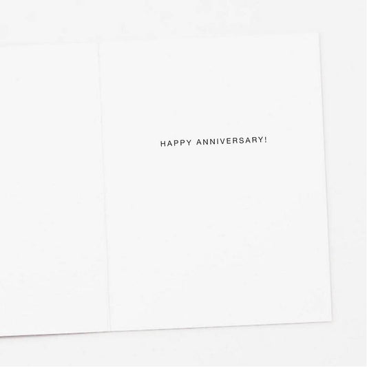 Two Cats Nine Lives Anniversary Card
