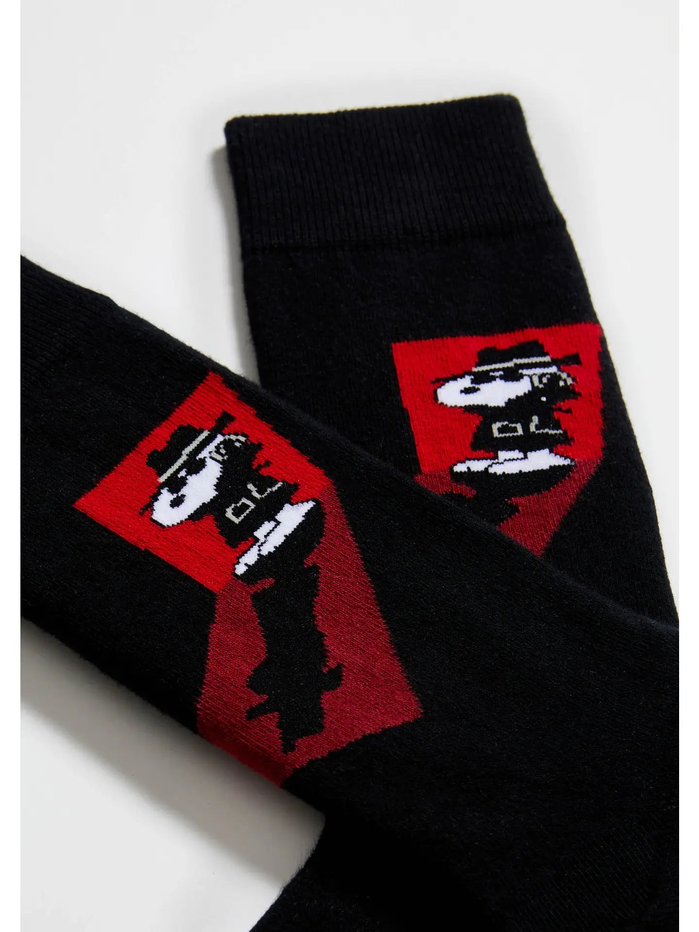BeSnoopy Detective - 100% Organic Cotton Socks | Black Large