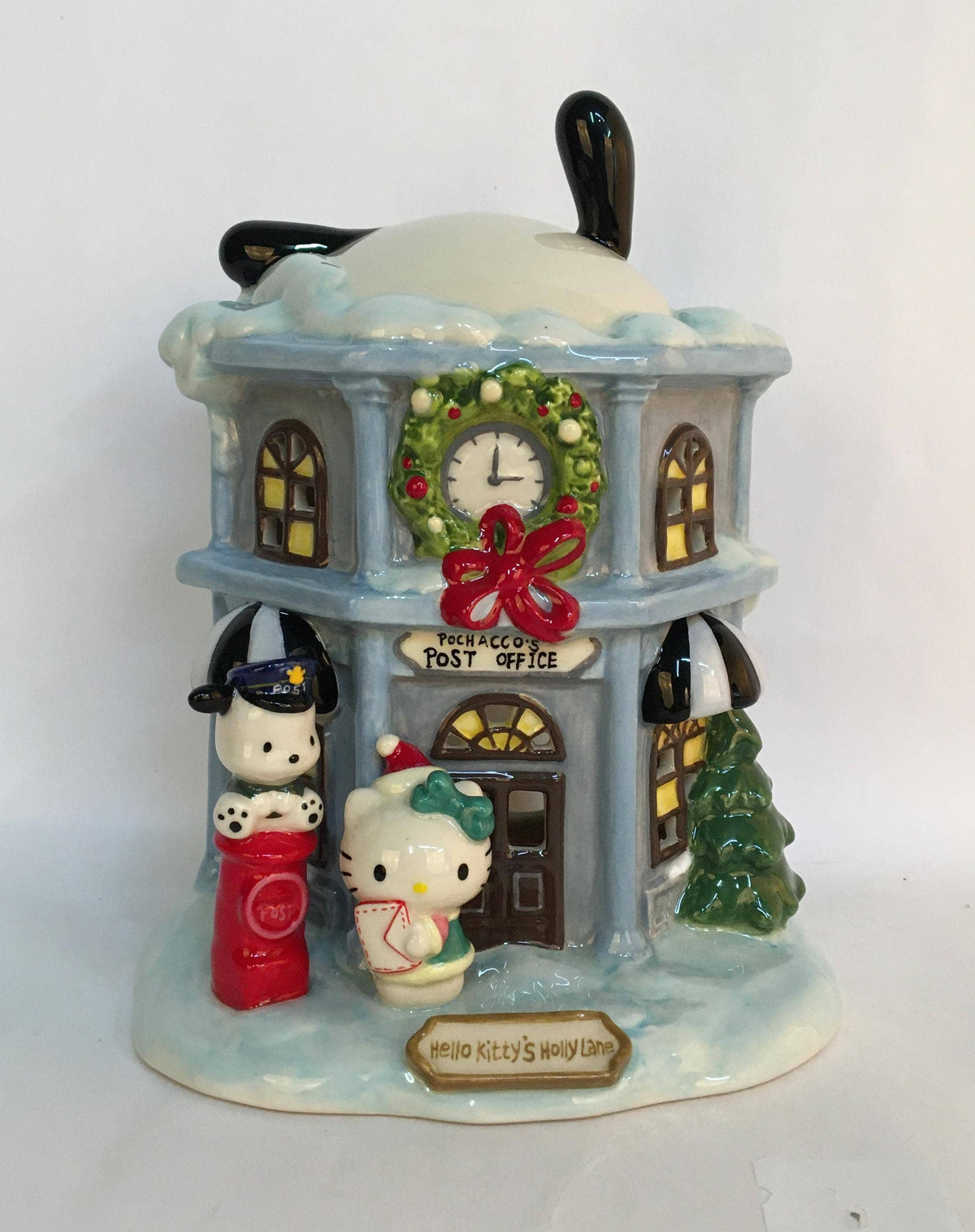 Pochacco's Post Office Christmas Candle House Sanrio