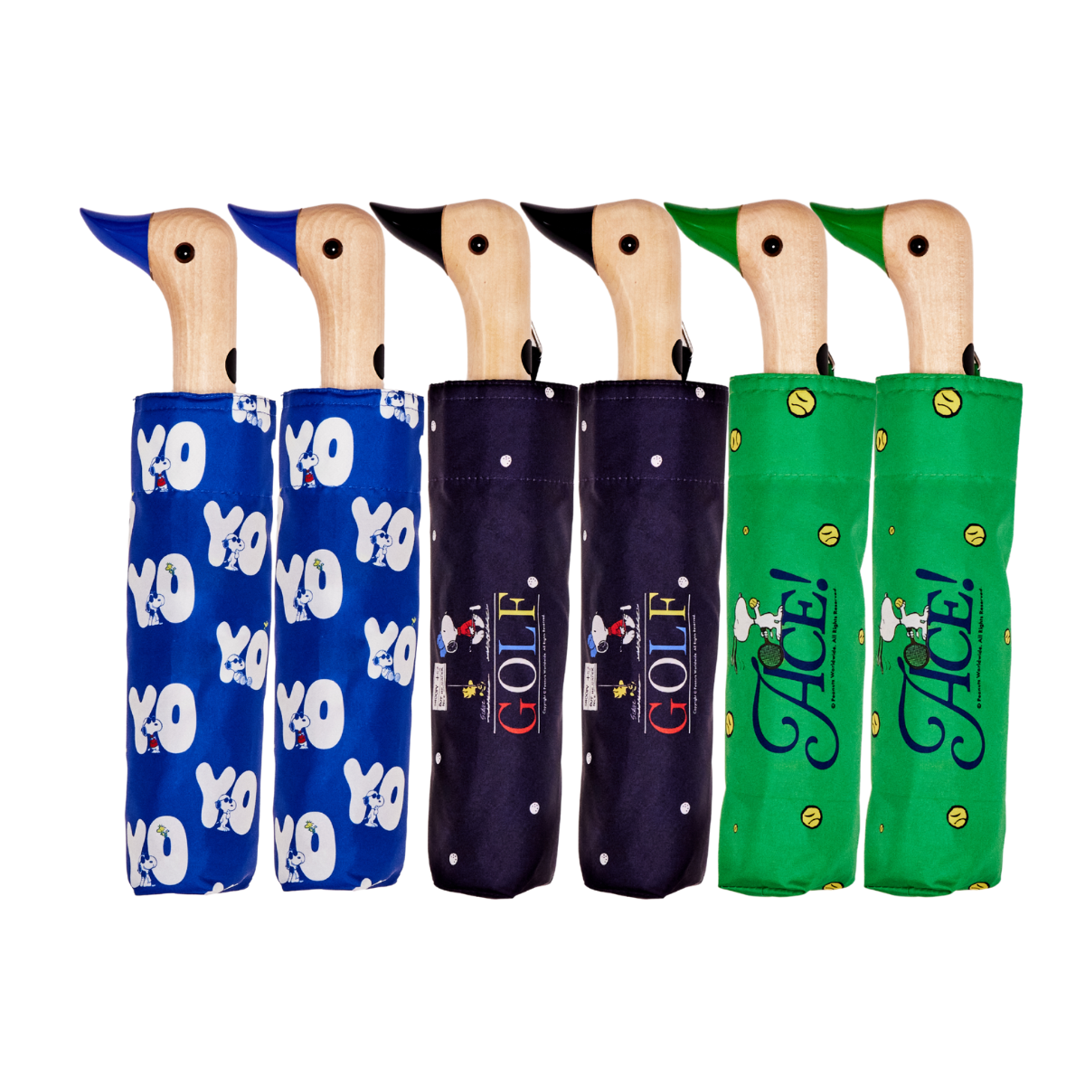 Yo!/Golf/Ace Peanuts Snoopy Duck Umbrella