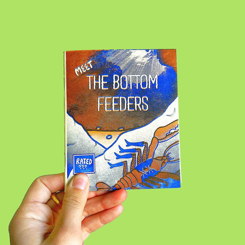 THE BOTTOM FEEDERS Risograph Zine - Front & Company: Gift Store