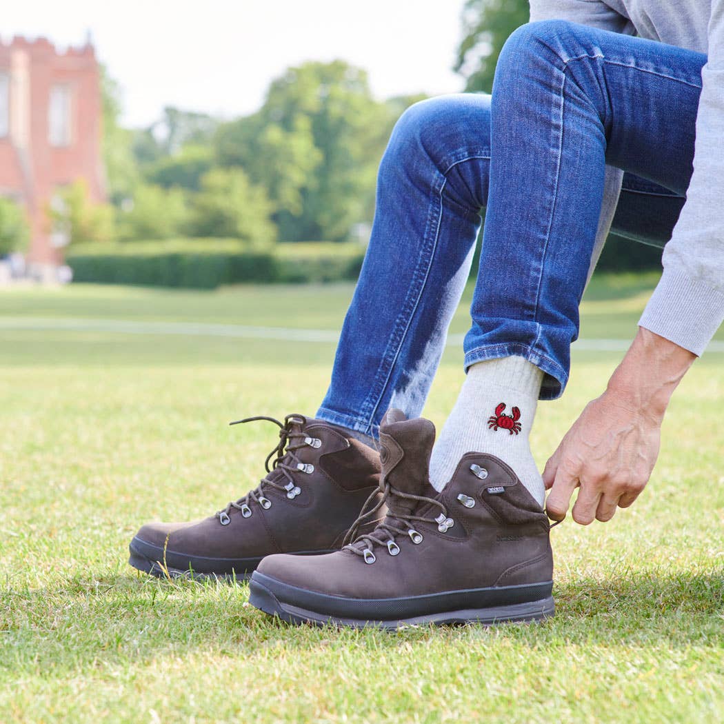 Crab Coastal Wool Socks