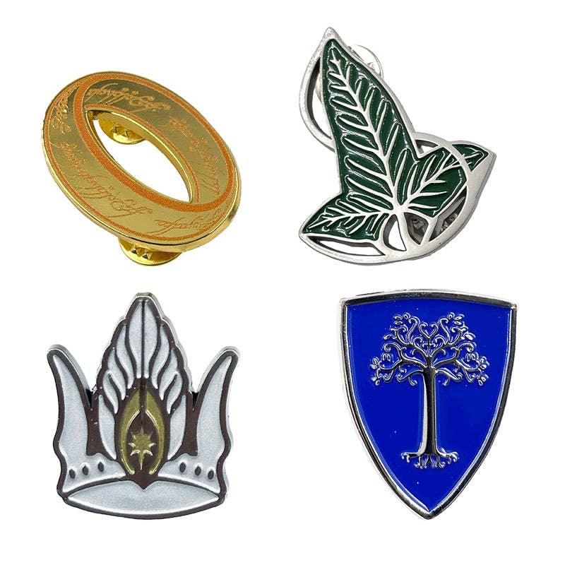 12 Days of Lord of the Rings: Collector's Pin Set