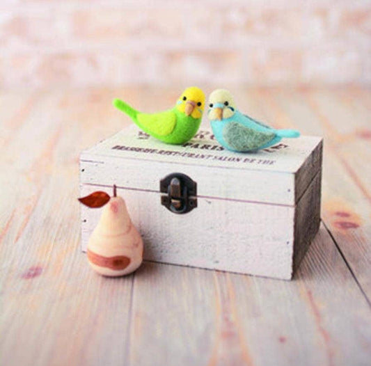 DIY Budgerigar Parakeet Needle Felting Kit