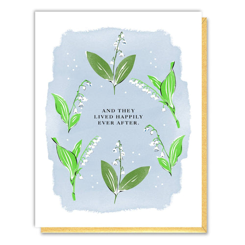 Wedding Lily of the Valley Card - Front & Company: Gift Store