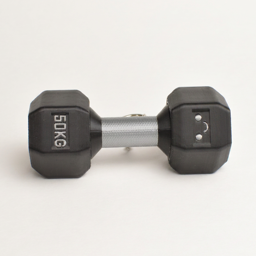 Goofy Dumbbell Clicker