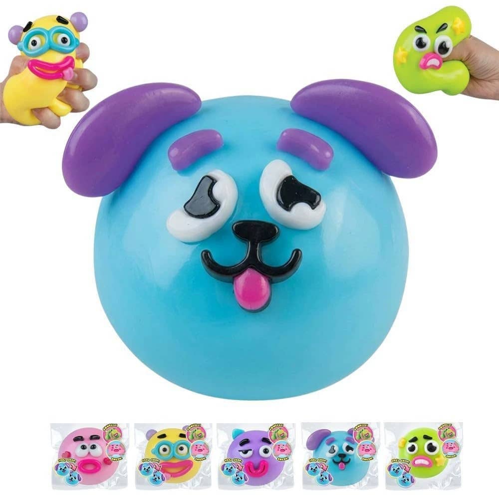 Squishy Faces - Funny Emoji-Style Stress Ball Squishies