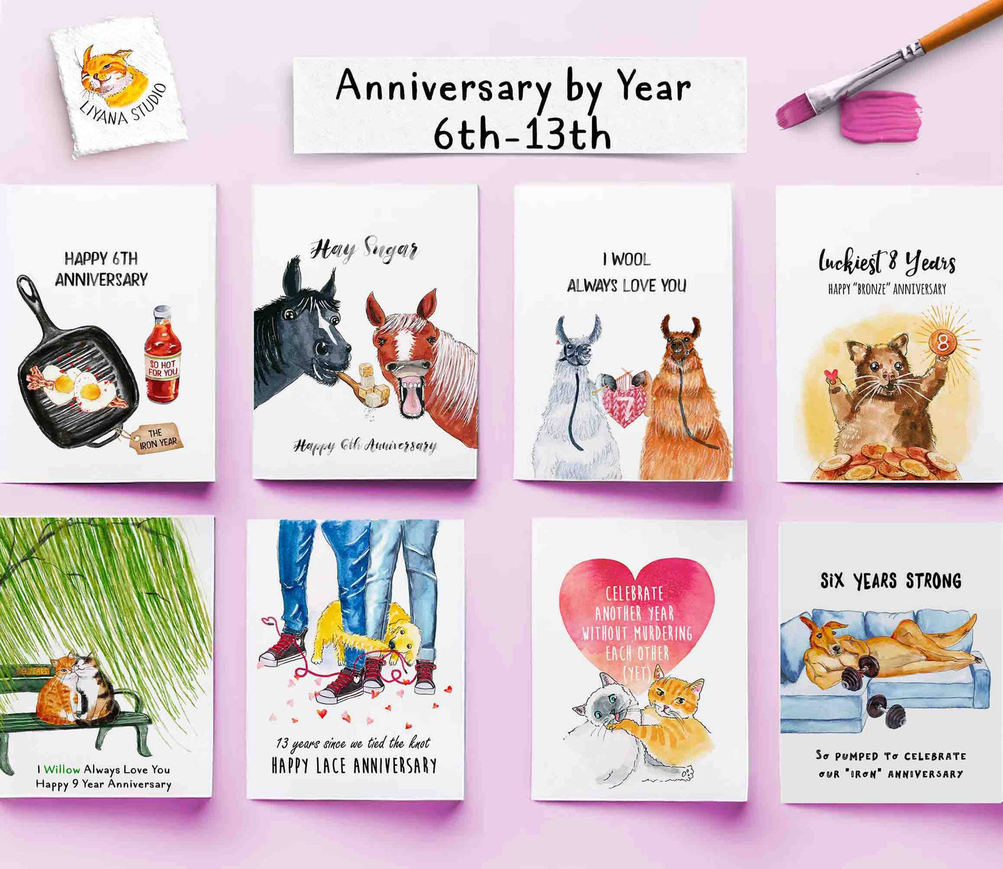 Wrap In Love - Funny Anniversary Card
