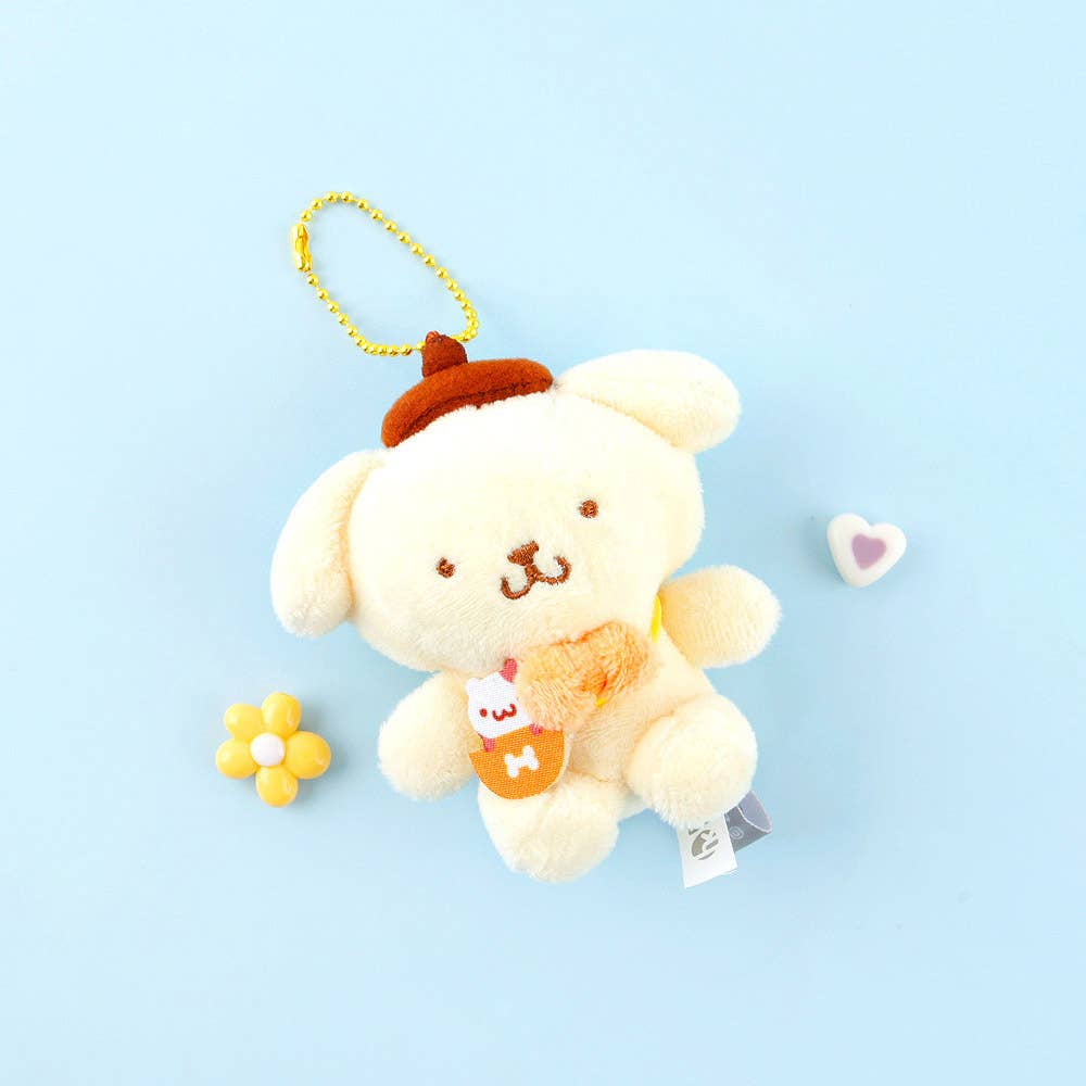 Sanrio Mini Plush Keychain - Shoulder Bag Edition (8cm)