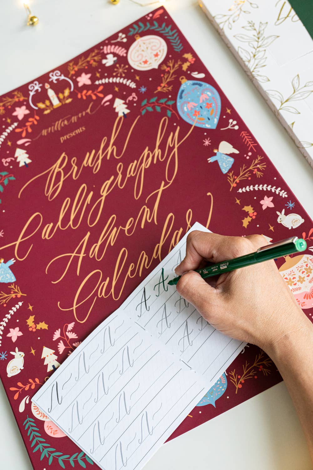 Brush Calligraphy Advent Calendar