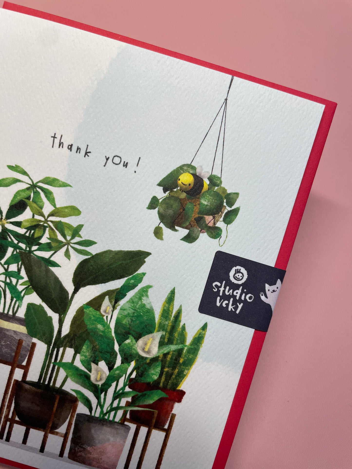 Greeting Card - Thank You Plants