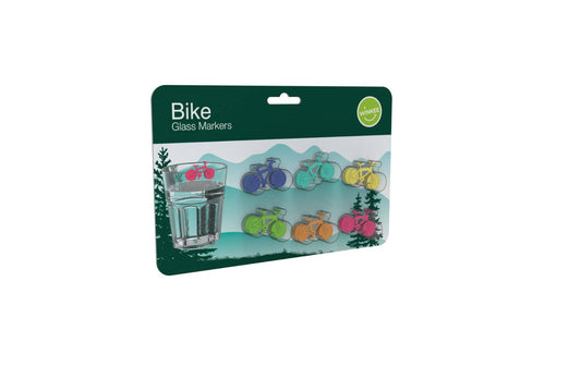 Bicycle glass marker | colorful
