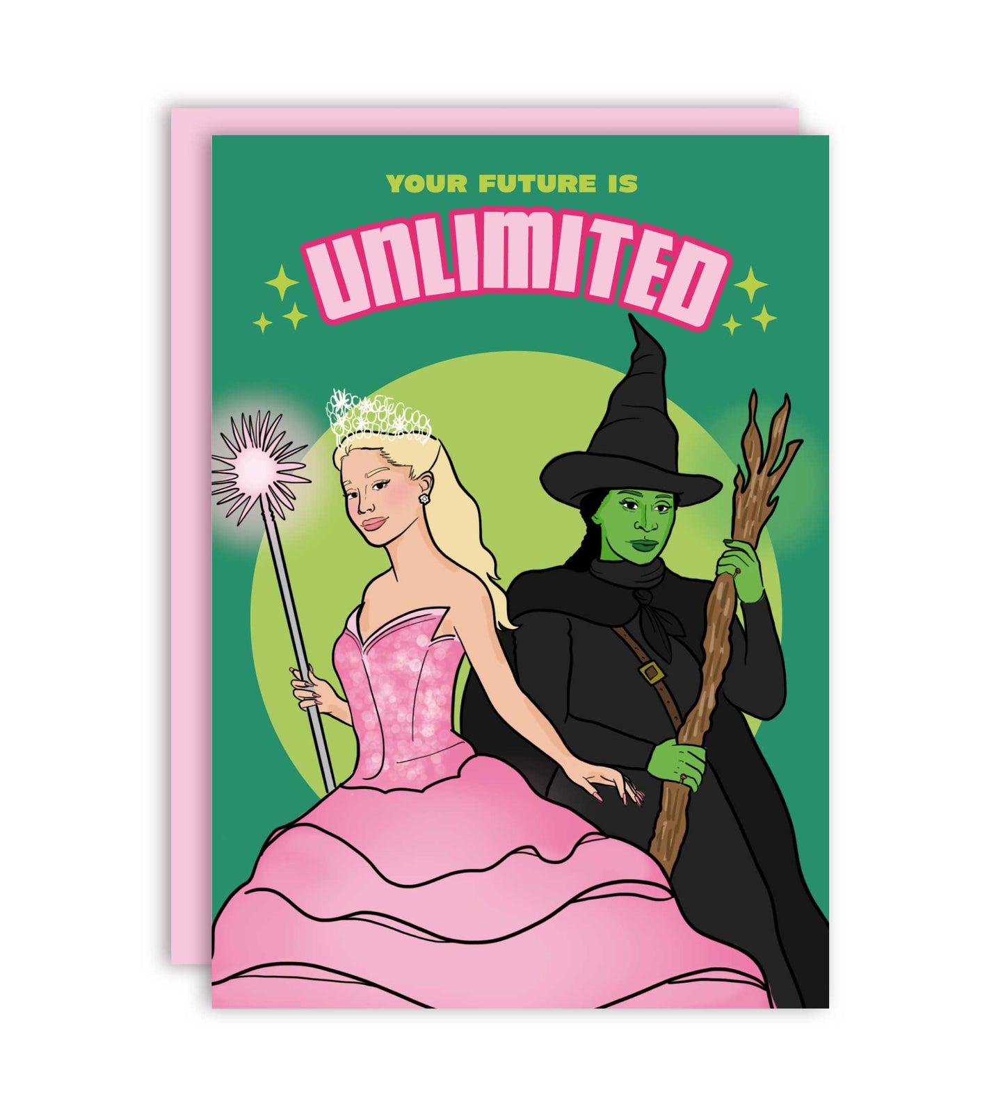 Your Future Is Unlimited Graduation Magical Greeting Card