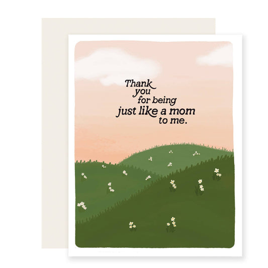 Just Like A Mom Card | Mother's Day Card | Thank You Card