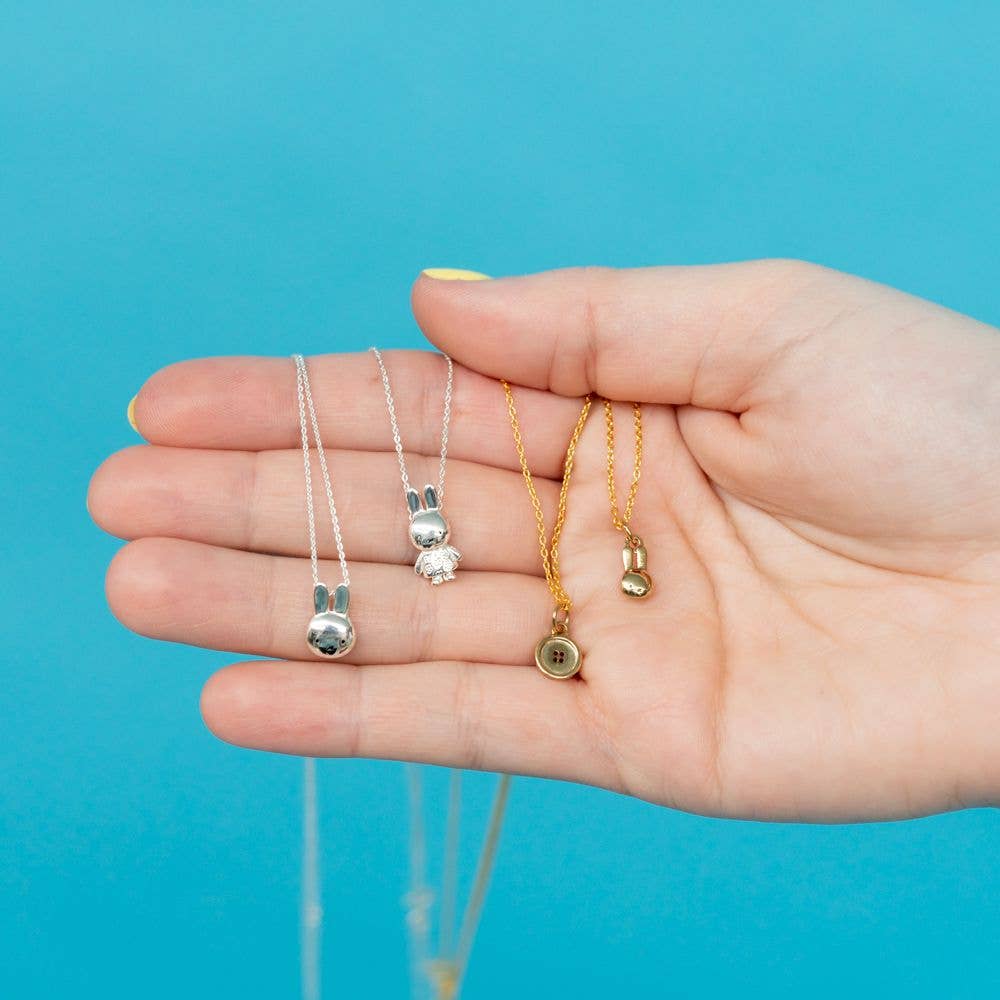 Miffy Flower Body Necklace Sterling Silver