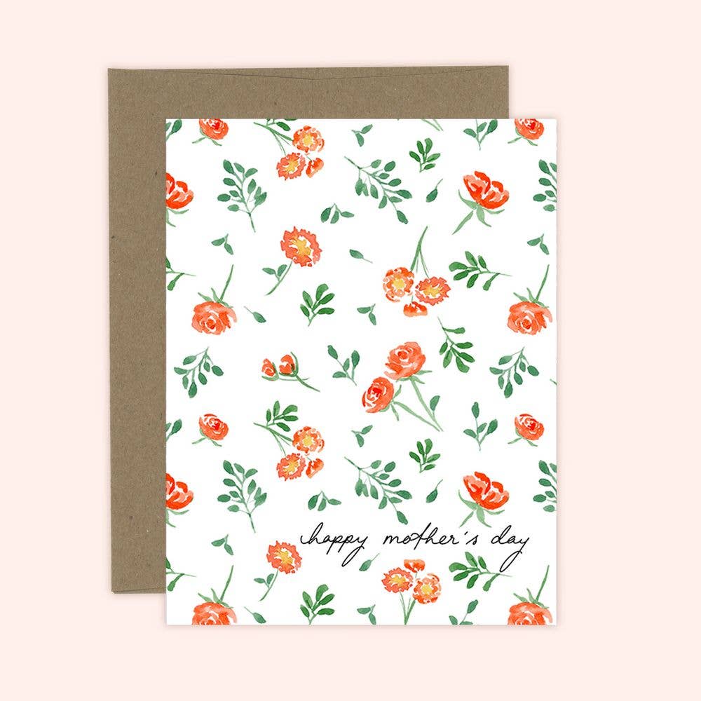 Mother's Day Florals card