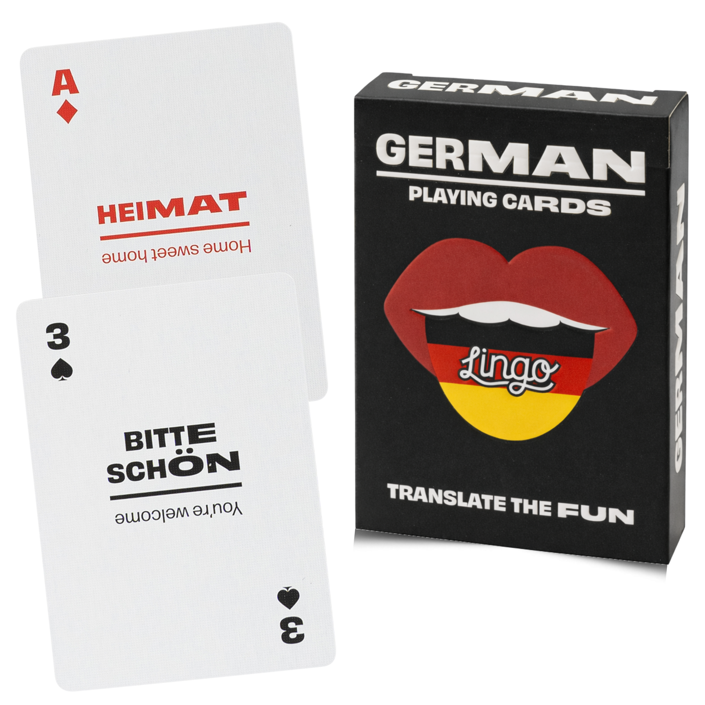 German Travel Playing Cards