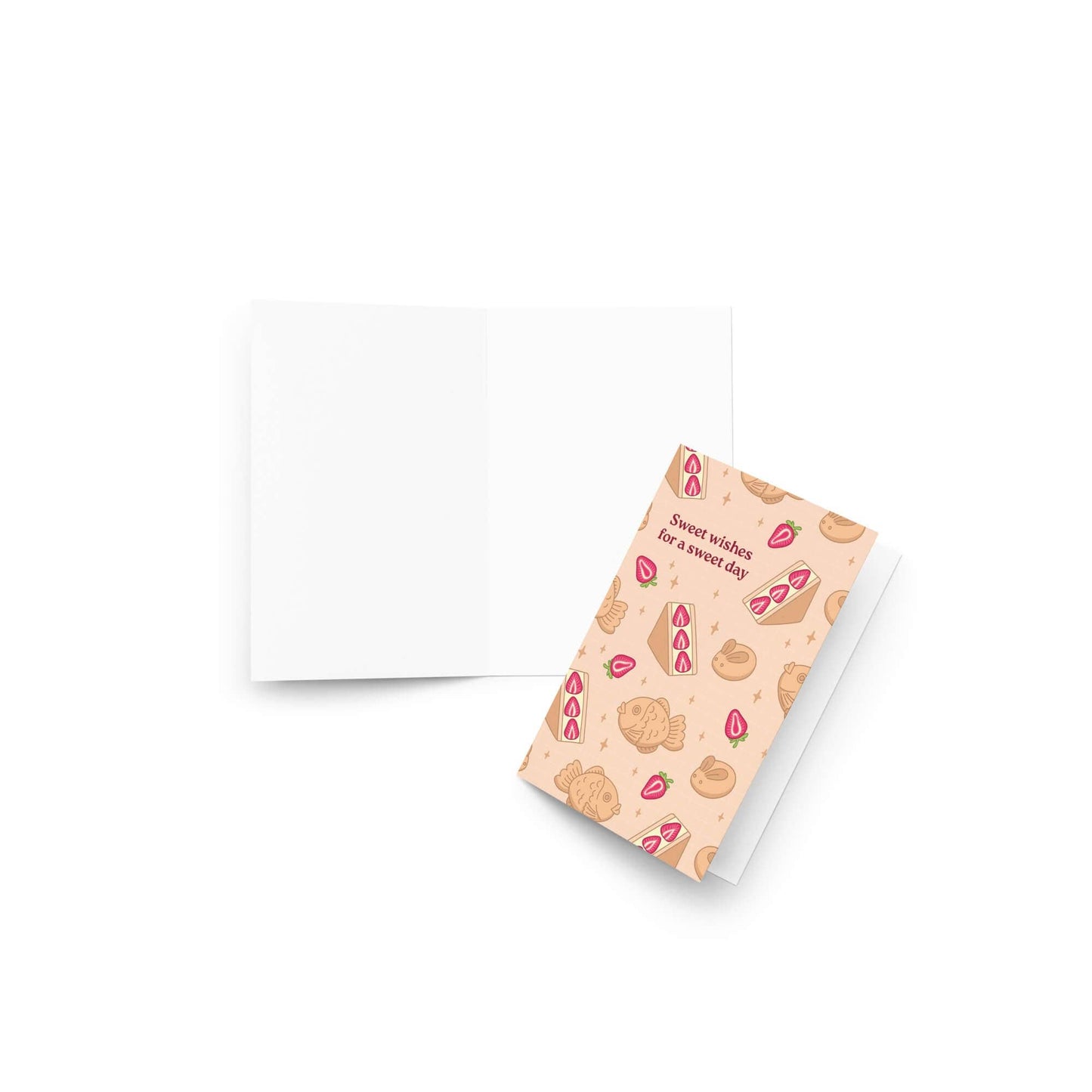Sweet Dessert Birthday Card | Funny Aesthetic Asian Greeting Cards
