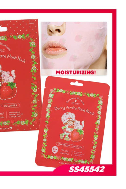 Strawberry Shortcake Berry Awake Face Mask