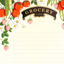 Load image into Gallery viewer, Grocery List Notepad - Bright Tomatoes - Market Pad
