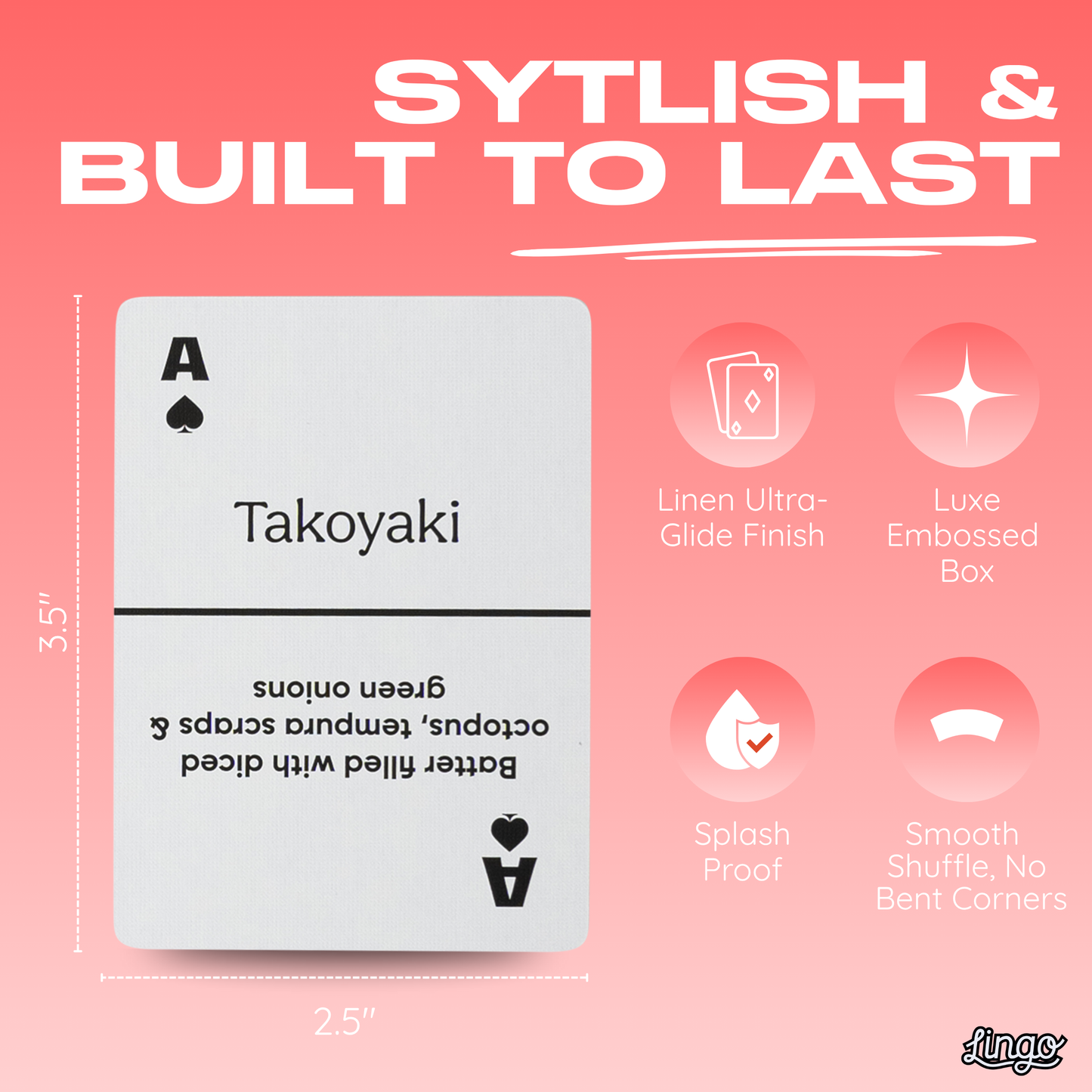Japanese Street Food Playing Cards