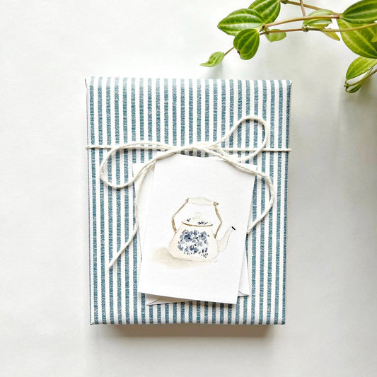 Teapot mini enclosure notecard