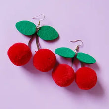 Load image into Gallery viewer, JWL-CHRY-01 cherry earrings
