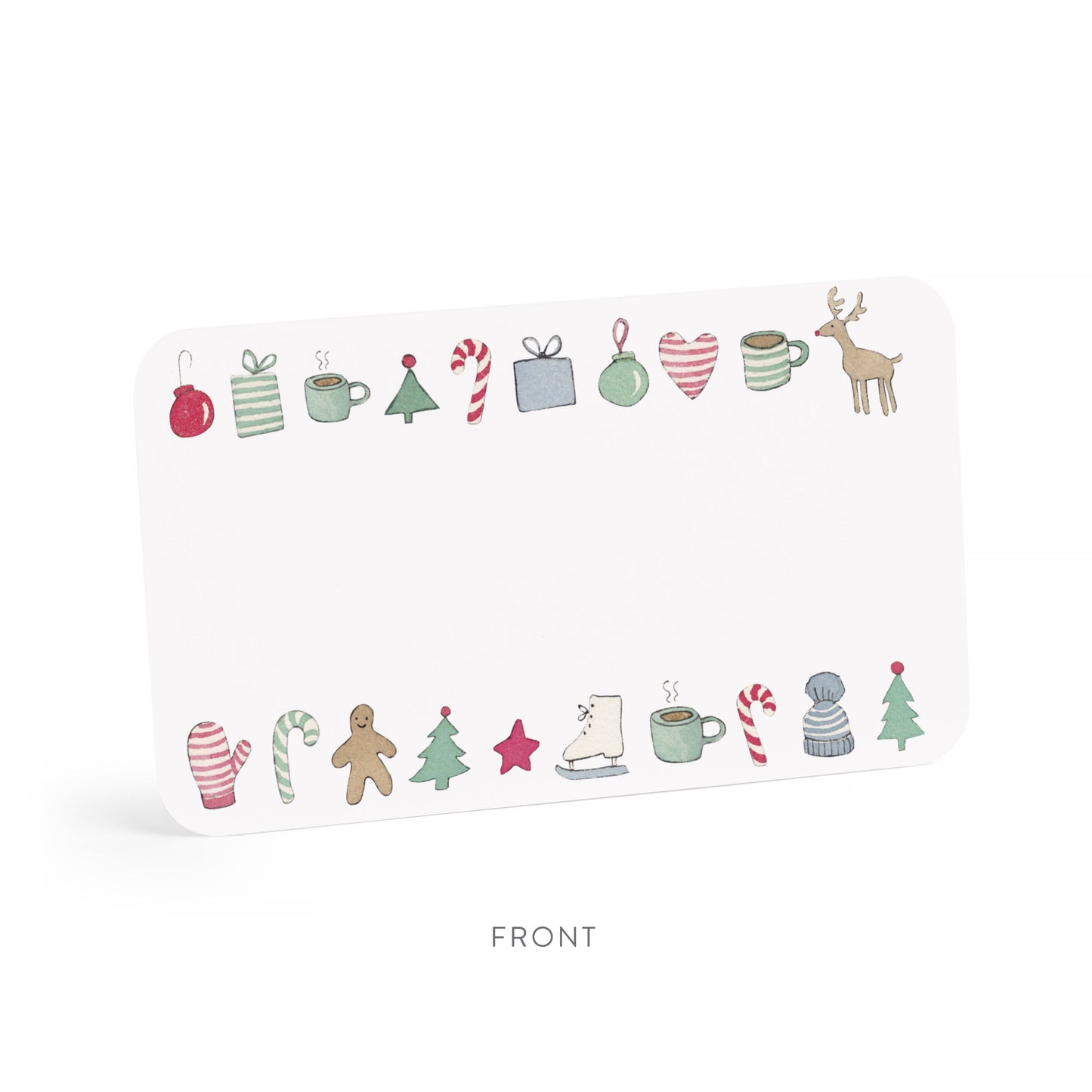 Merry Motif Little Notes | Winter Holiday mini notes