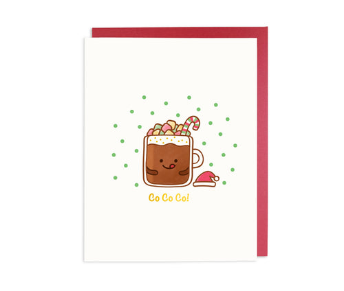 Co Co Co! - Hot Peppermint Cocoa cards - Front & Company: Gift Store