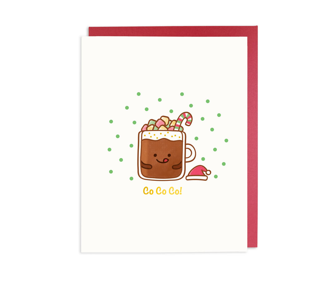 Co Co Co! - Hot Peppermint Cocoa cards